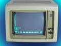 ecran vert IBM PC XT 286 basic