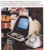 terminal minitel Sematrans pour pharmacie TRT rapport annuel 1984