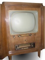 Combine radio TV Pick-up commode